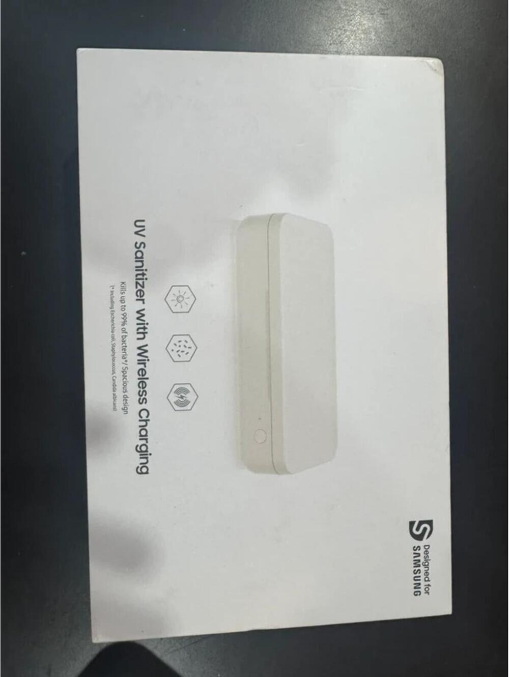 UV Sanitizer Box w/ Wireless Charging – Phone Sterilizer Case